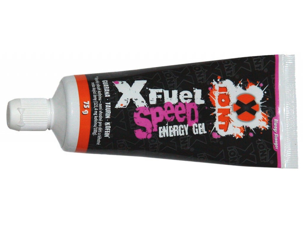X-IONT Fuel speed gel černý rybíz 75g