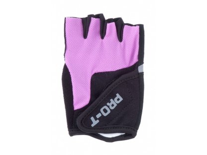 dětské rukavice Pro-T Adria černo-růžová XXS