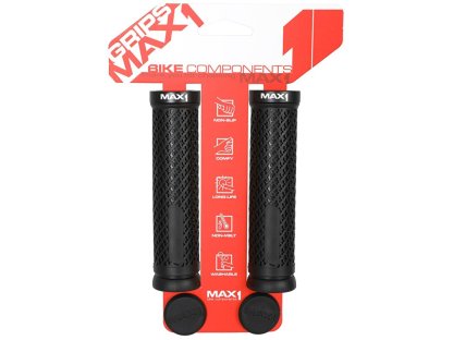 gripy Max1 Race Lock černé 