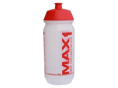 lahev MAX1 Tank 0,6 l transparentní červená