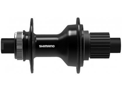 náboj disc SHIMANO FH-TC500-B 32děr Center lock 12mm e-thru-axle 148mm 8-11 rychlostí zadní černý