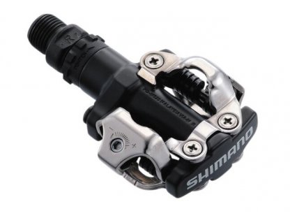 pedály SHIMANO SPD PD-M520L černé s kufry SM-SH51 v krabičce