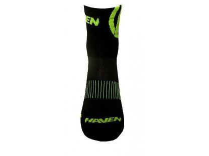Ponožky HAVEN LITE SILVER NEO 2páry černo/žluté 10-12 (44-46)