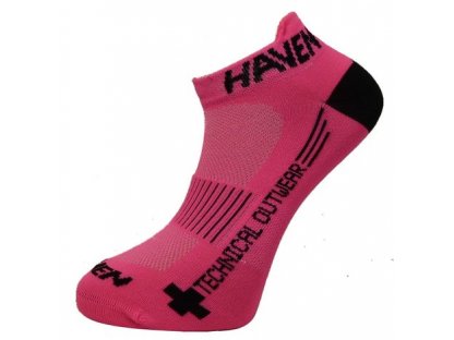 Ponožky HAVEN SNAKE SILVER NEO 2páry růžovo/černé 6-7 (40-41)