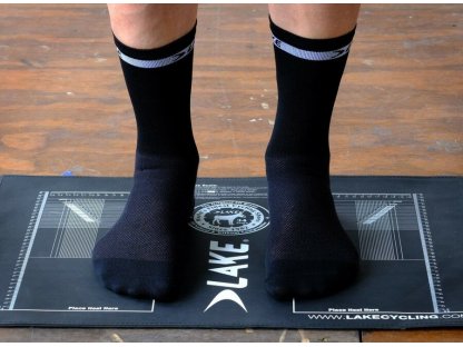 ponožky LAKE Socks černé vel.S (36-39)