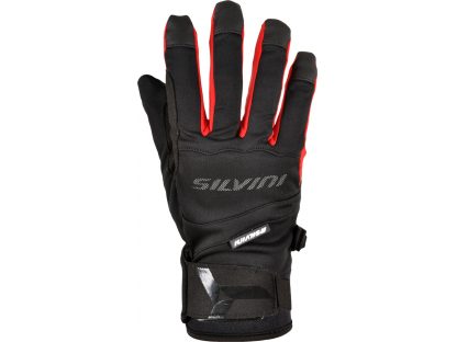 softshellové rukavice SILVINI Fusaro,S černé