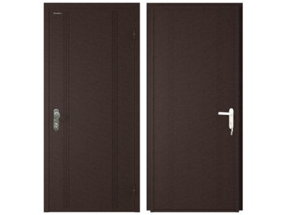 vchodové dveře DoorHan ECO 880x2050, antigue měď