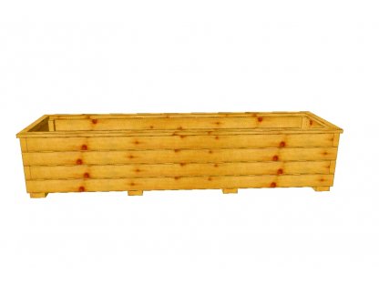 Dřevěný truhlík Áčko XL 40/160