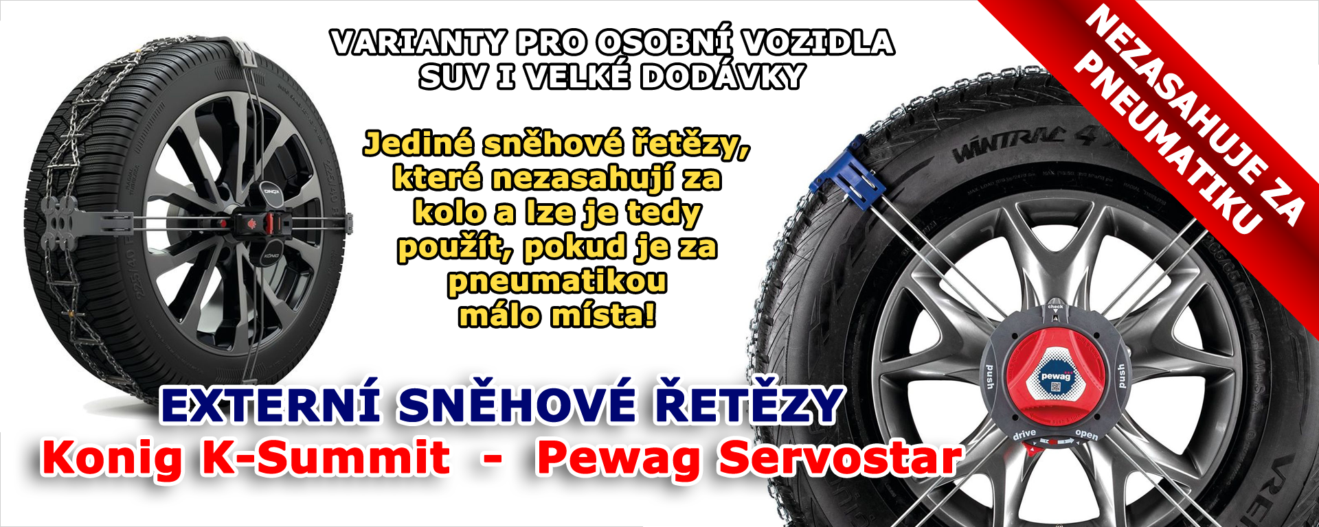 Externí řetězy - Mobil