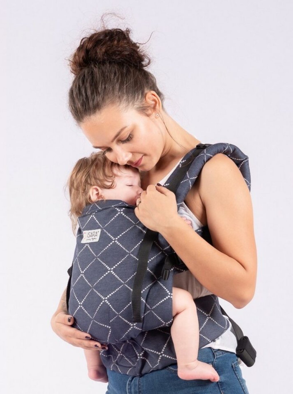 ERGONOMICKÉ NOSÍTKO - ISARA -THE TRENDSETTER - DIAMONDA BLUE INK - TODDLER