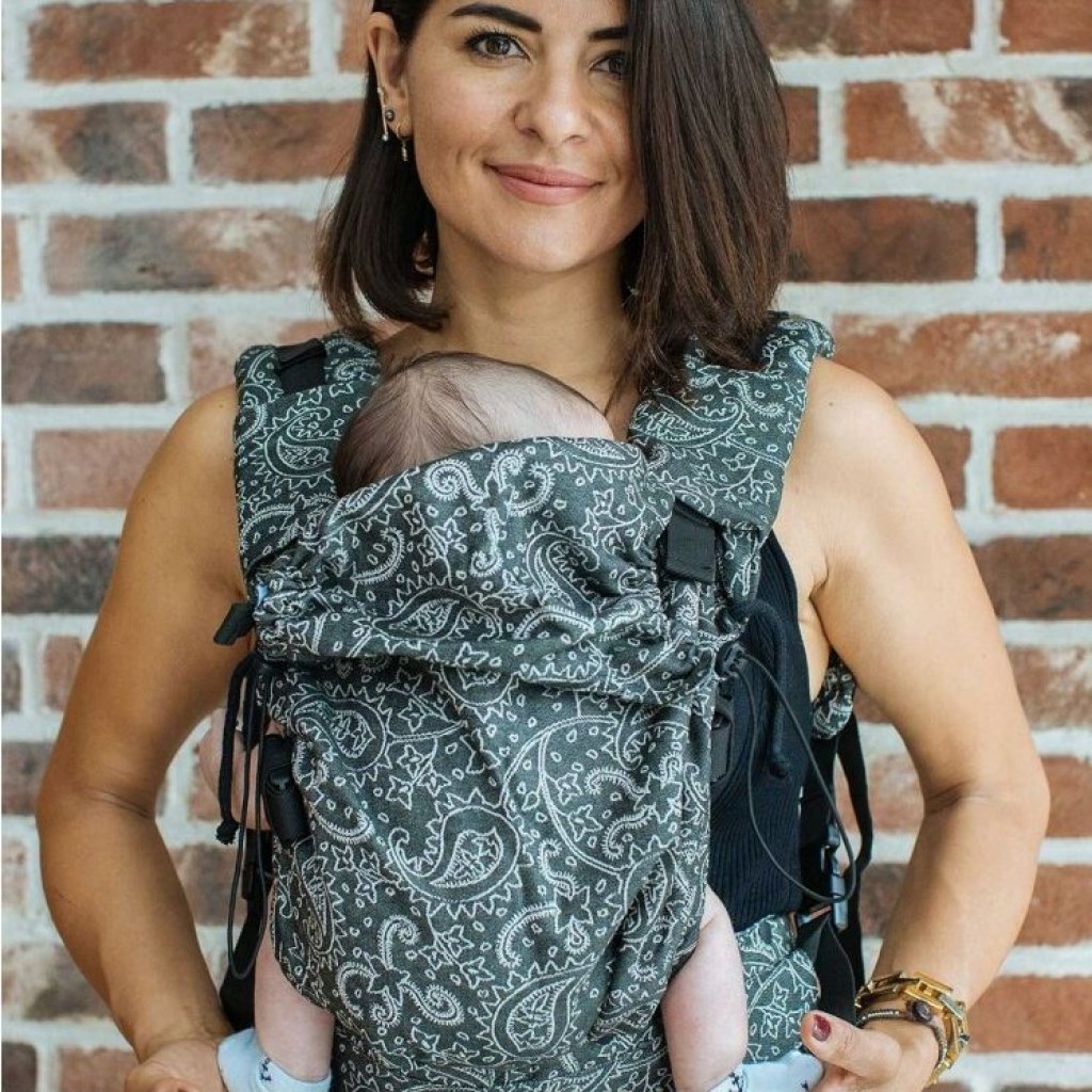 ERGONOMICKÉ NOSÍTKO - Neko Switch -  Efes Paisley Hazel Dark - BABY