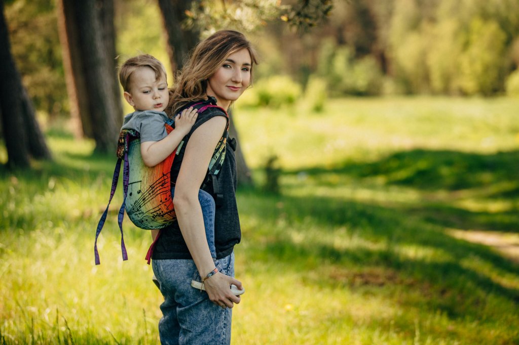 ONBUHIMO - LENNY LAMB - SYMPHONY RAINBOW DARK - TODDLER