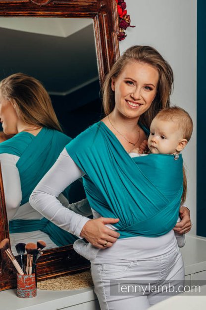 ELASTICKÝ ŠÁTEK - Lenny Lamb - Turquoise