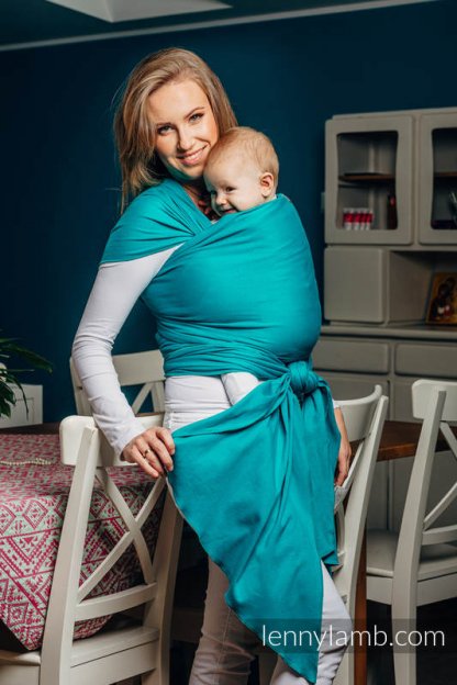 ELASTICKÝ ŠÁTEK - Lenny Lamb - Turquoise