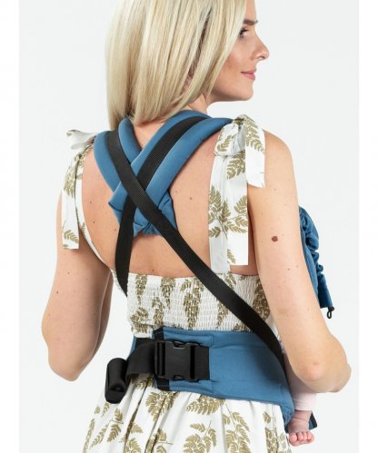ERGONOMICKÉ NOSÍTKO - ISARA - QUICK FULL BUCKLE - BLUESTONE