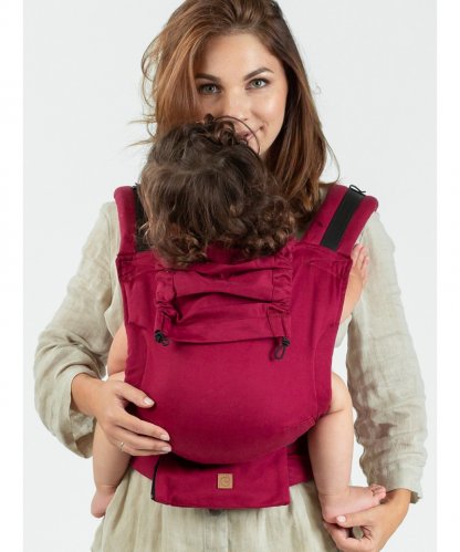 ERGONOMICKÉ NOSÍTKO - ISARA - QUICK FULL BUCKLE - SCARLET