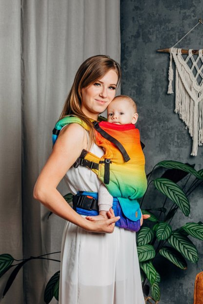 ERGONOMICKÉ NOSÍTKO - LENNY-UP-GRADE - RAINBOW BABY