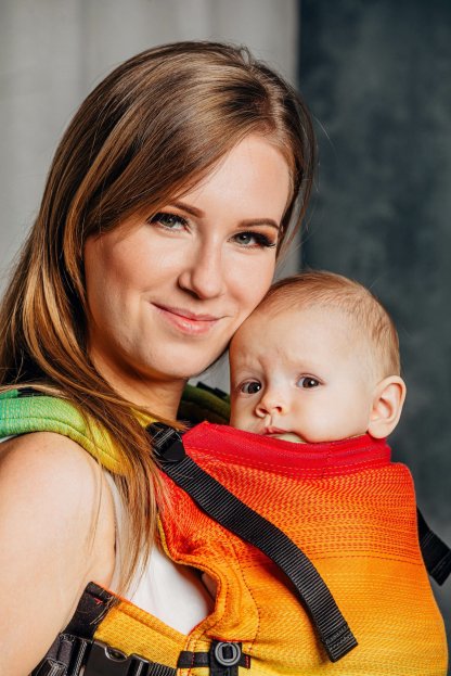 ERGONOMICKÉ NOSÍTKO - LENNY-UP-GRADE - RAINBOW BABY