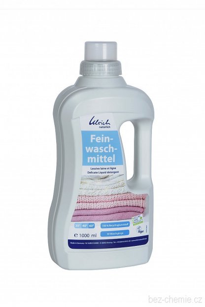 Ulrich natürlich - Prací gel na jemné prádlo (1 litr)