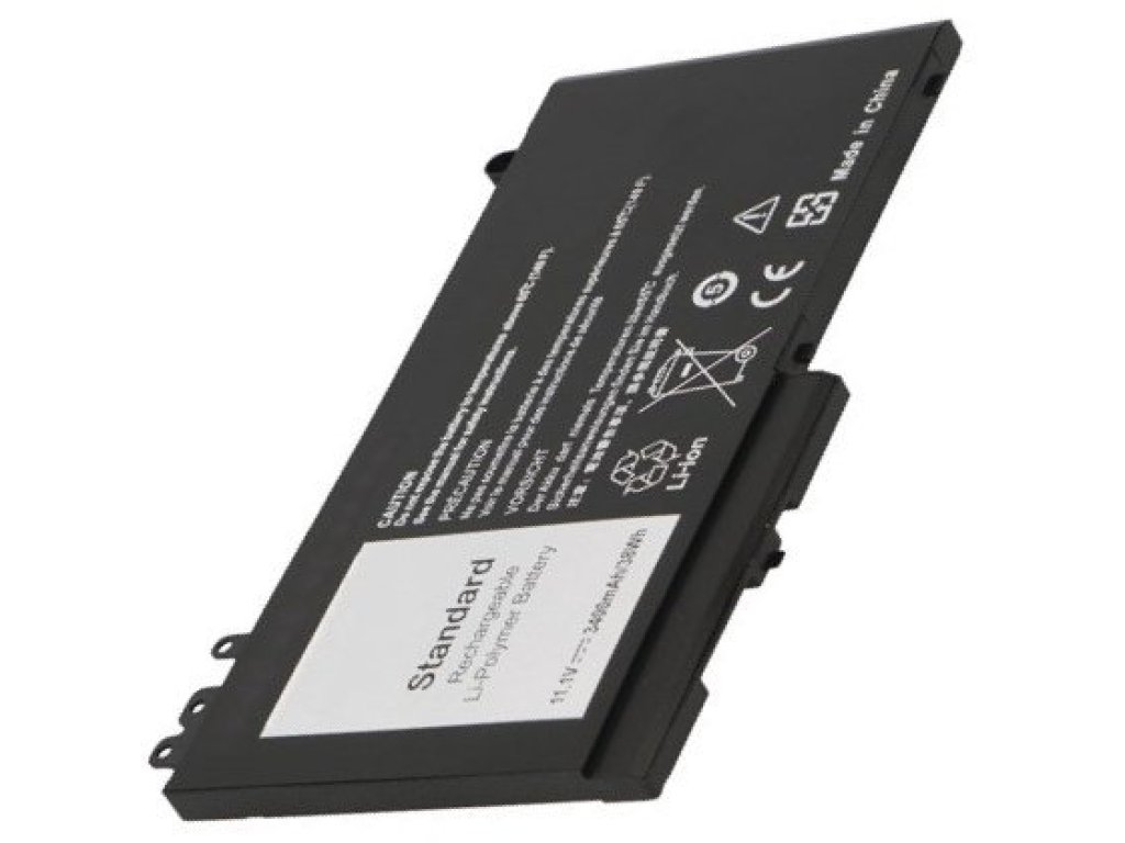 2-POWER Baterie 11,1V 3400mAh pro Dell Latitude E5250, E5450, E5550, 3150, 3160 (77053325)