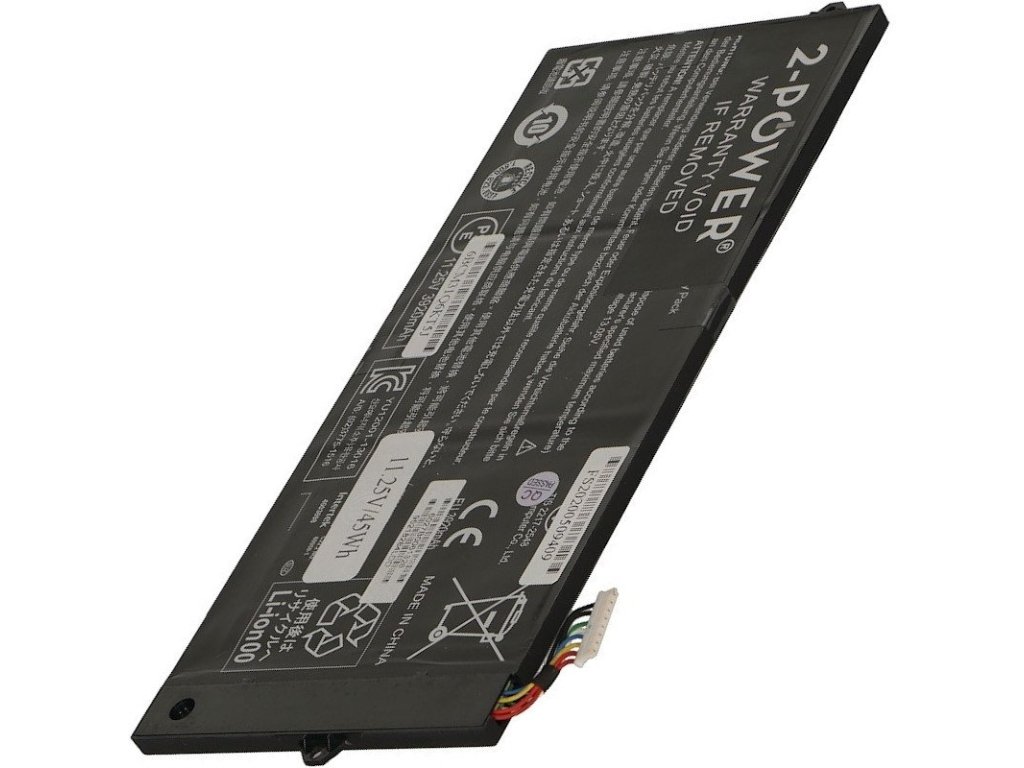 2-POWER Baterie 11,25V 3920mAh pro Acer Chromebook CB3-431, CP5-471, C720, C720P, C740 (77050312)