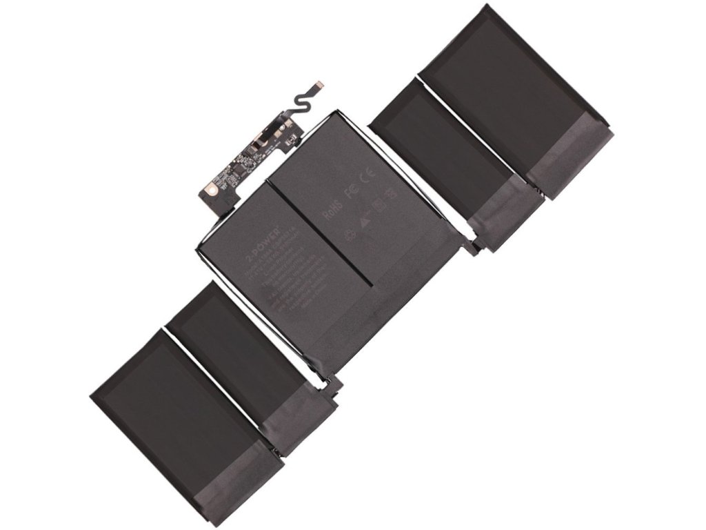 2-POWER Baterie 11,41V 5100mAh pro Apple MacBook Pro 13 2018/2019 A1964 (77059204)