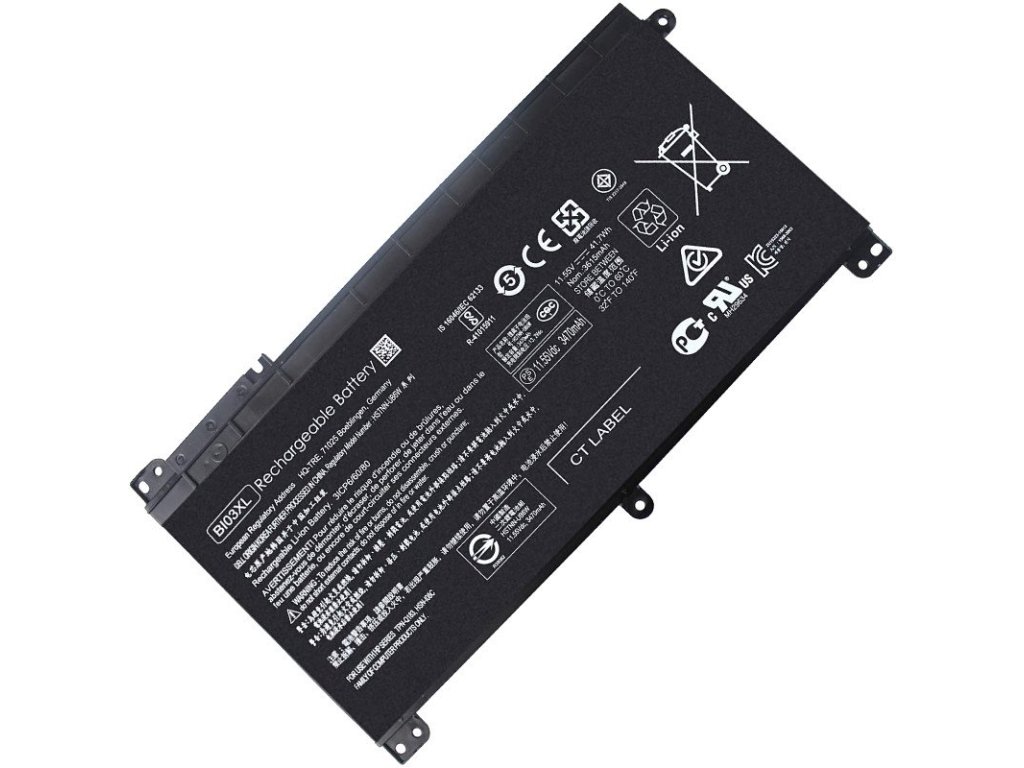 2-POWER Baterie 11,55V 3630mAh pro HP ProBook x360 11 G1 EE, HP ProBook x360 11 G2 EE (77052349)