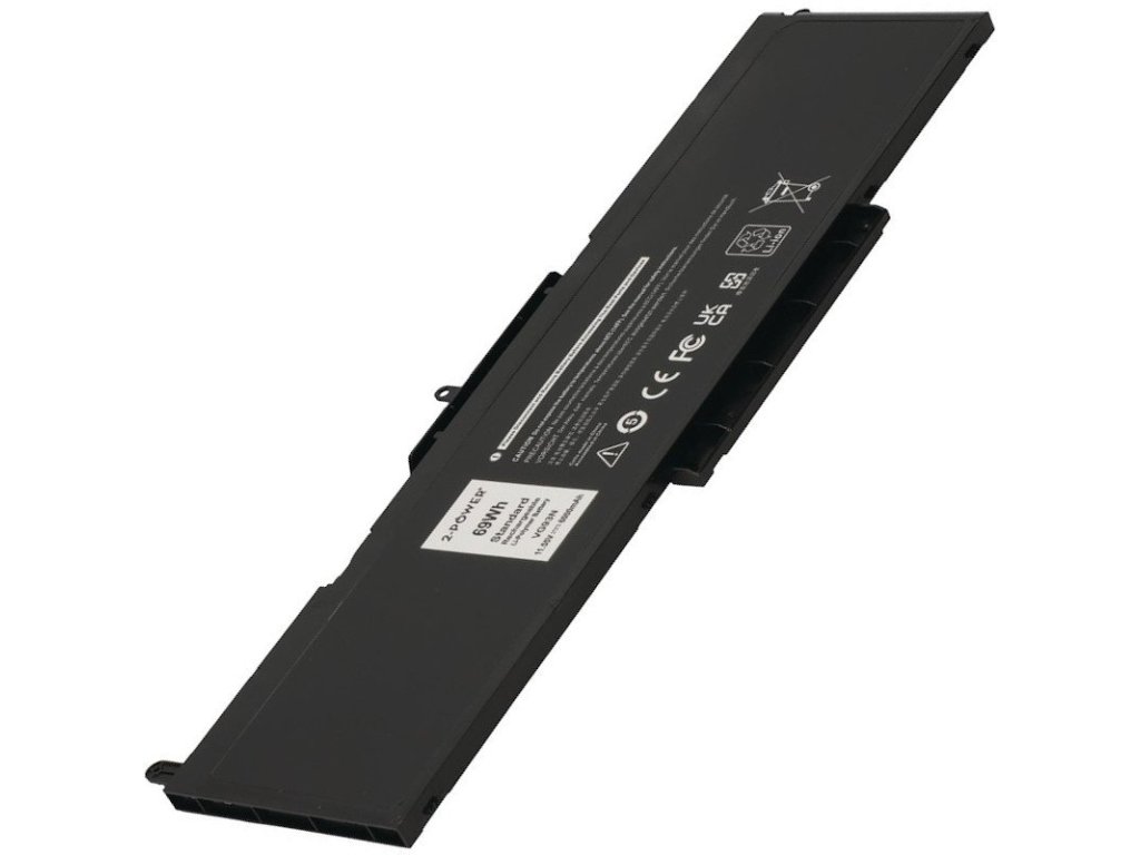 2-POWER Baterie 11,55V 6000mAh pro Dell Latitude 5580, Latitude 5591, Precision 3520, Precision 3530 (77053485)
