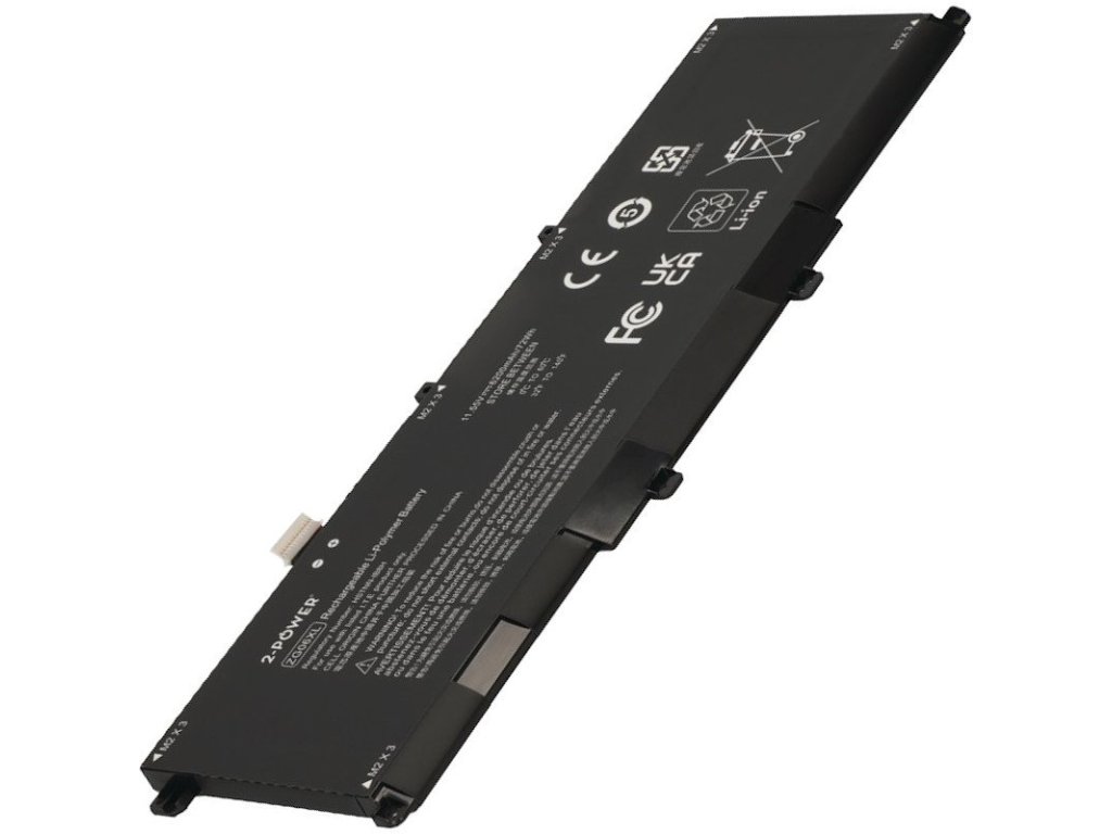 2-POWER Baterie 11,55V 6200mAh pro HP EliteBook 1050 G1, HP ZBook Studio x360 G5 (77052524)