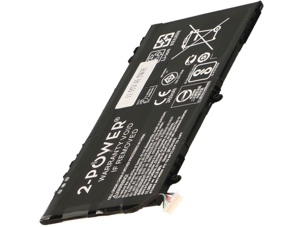 2-POWER Baterie 11,6V 3450mAh pro HP Pavilion 14-al02x, Pavilion 14-al11x, Pavilion 14-am02x (77052298)