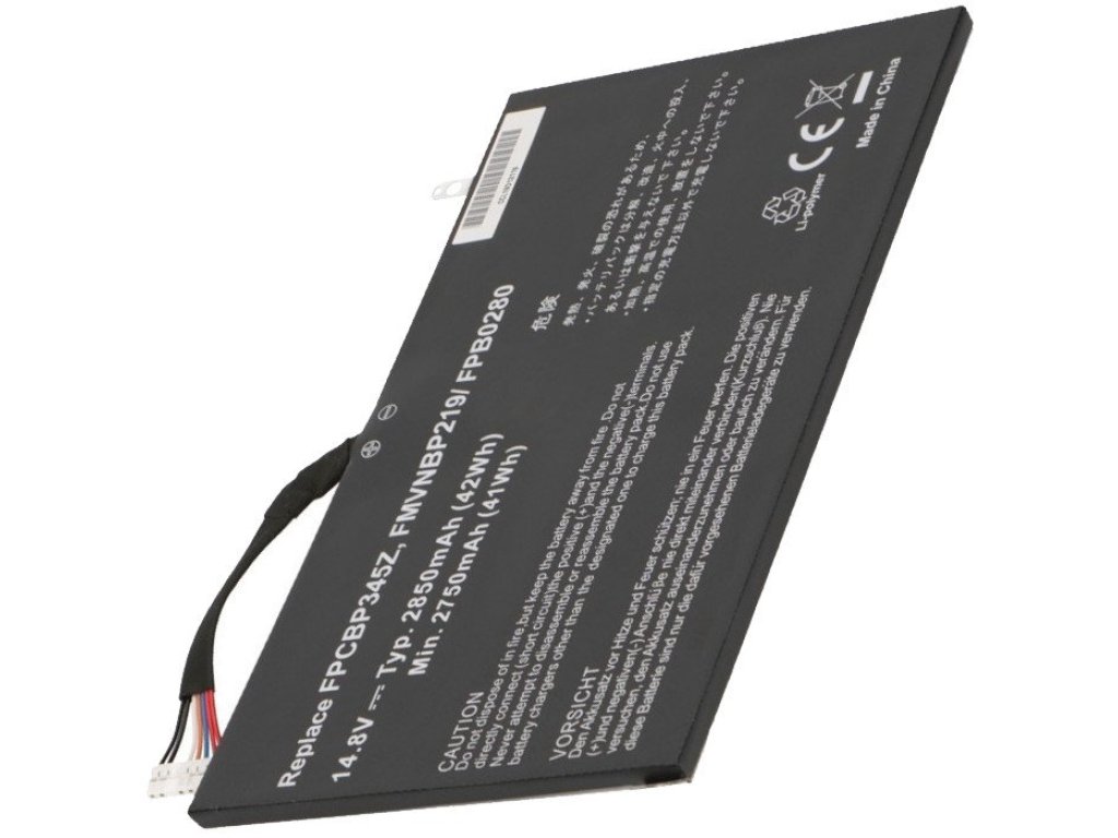 2-POWER Baterie 14,8V 2850mAh pro Fujitsu LifeBook UH572 (77054159)