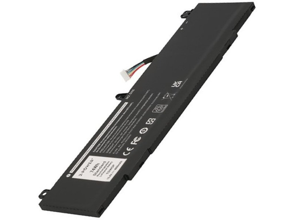 2-POWER Baterie 15,4V 4800mAh pro Dell Alienware 13 R3 (77053477)