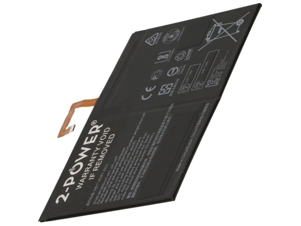 2-POWER Baterie 3,8V 7000mAh pro Lenovo Tab 2 A10-70L, Lenovo A10-30-2, Lenovo TAB-10 (77055272)