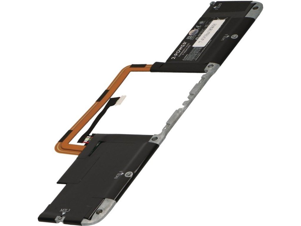 2-POWER Baterie 7,4V 2315mAh pro HP Spectre 13 x2 Pro, HP Spectre 13T-h2xx, HP Spectre 13-h2xx (77052279)
