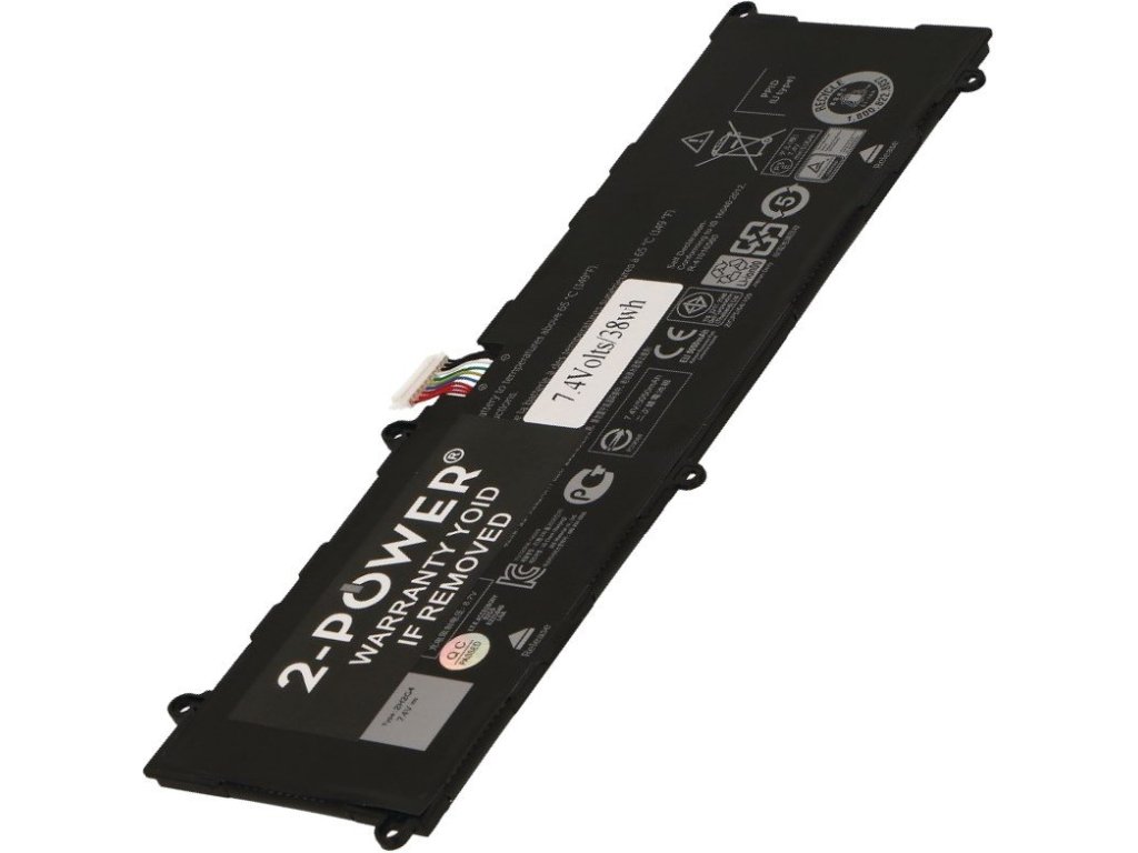 2-POWER Baterie 7,4V 5050mAh pro Dell Venue 11 Pro (7140) (77053274)