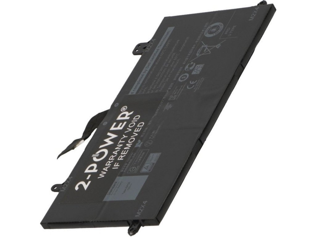 2-POWER Baterie 7,4V 5250mAh pro Dell Latitude 12 5285 (77053389)