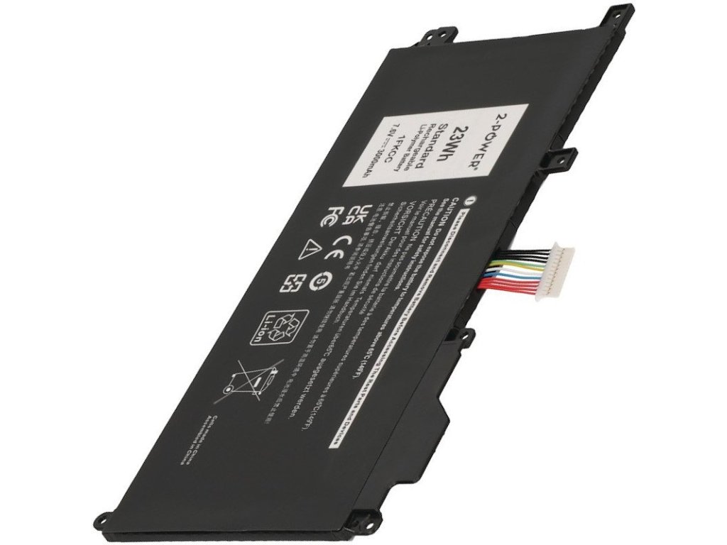 2-POWER Baterie 7,6V 3000mAh pro Dell Latitude 7200, Latitude 7210 (77053484)