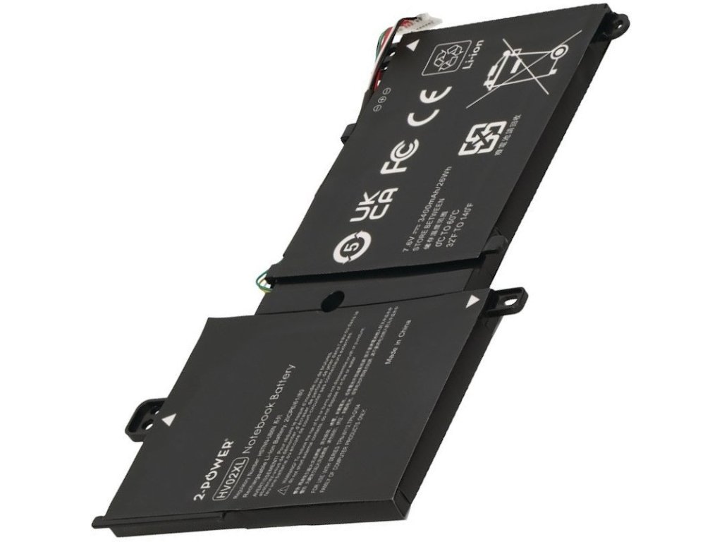 2-POWER Baterie 7,6V 3400mAh pro HP 11-f000 series, HP x360 310 G2 PC, HP Pavilion 11-k100 (77052533)