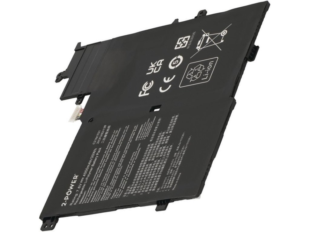 2-POWER Baterie 7,6V 4000mAh pro ASUS K406UA, S406UA, V406UA, X406UA, X406UAR, X406UAS (77051228)