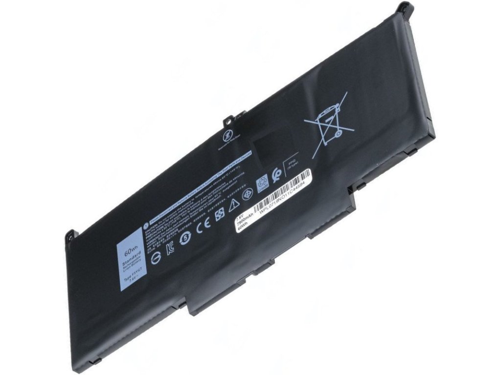 2-POWER Baterie 7,6V 7500mAh pro Dell Latitude 7280, Latitude 7480 (77053347)