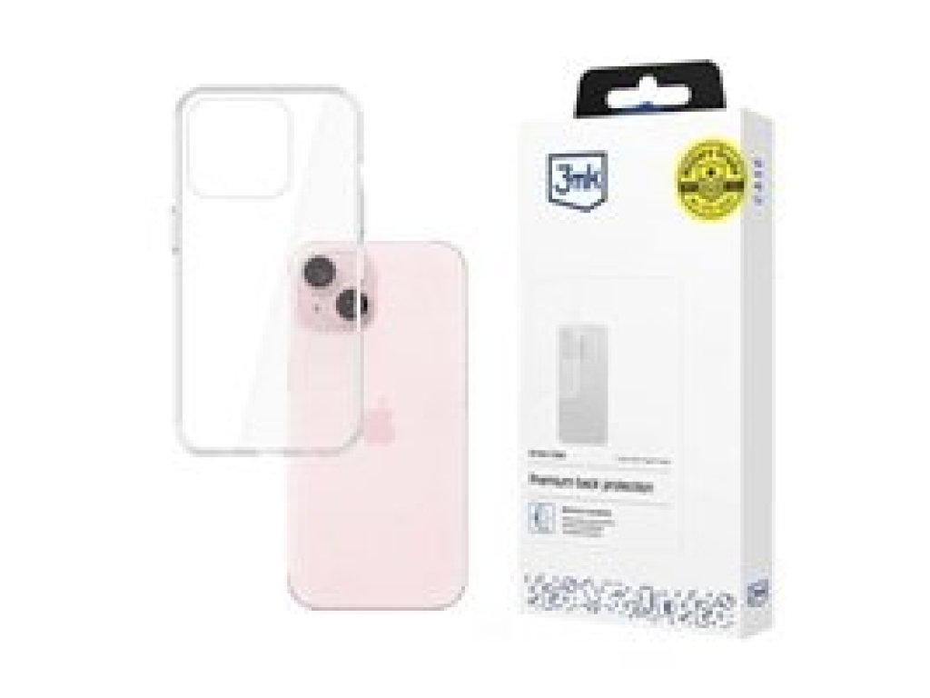 3MK Armor case pro Apple iPhone 15, čirá (5903108527446)