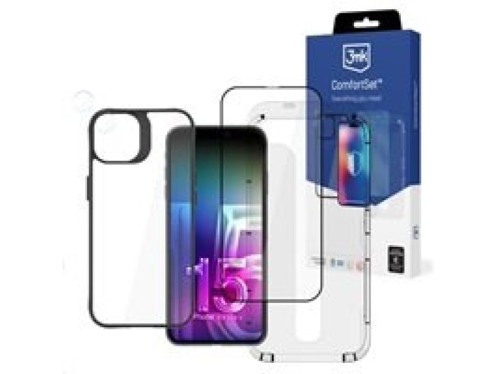 3MK Comfort Set 4 v 1 pro Apple iPhone 15 (5903108536653)