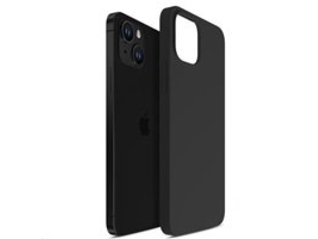 3MK Hardy Silicone MagCase pro Apple iPhone 15, Graphite (5903108527286)