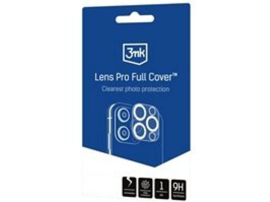 3MK Lens Pro Full Cover pro Apple iPhone 15 / iPhone 15 Plus (5903108527880)
