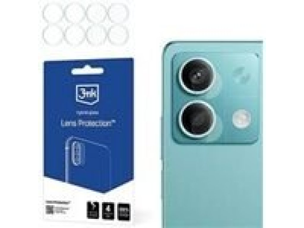 3MK Lens Protection sklo na fotoaparát pro Xiaomi Redmi Note 13 5G (5903108551960)