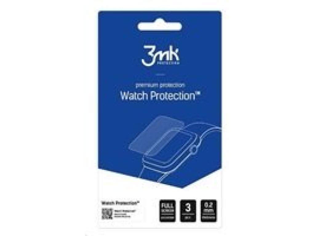 3MK Watch Protection FlexibleGlass hybridní sklo pro Xiaomi Amazfit T-Rex Pro (5903108374446)