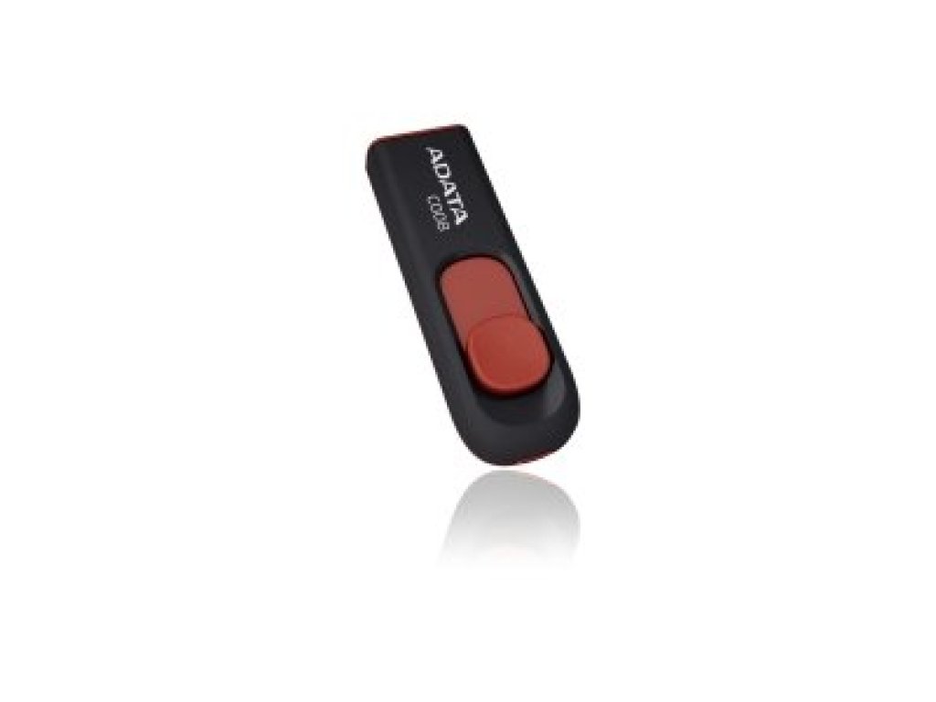 A-DATA 16GB C008 black-red (AC008-16G-RKD)