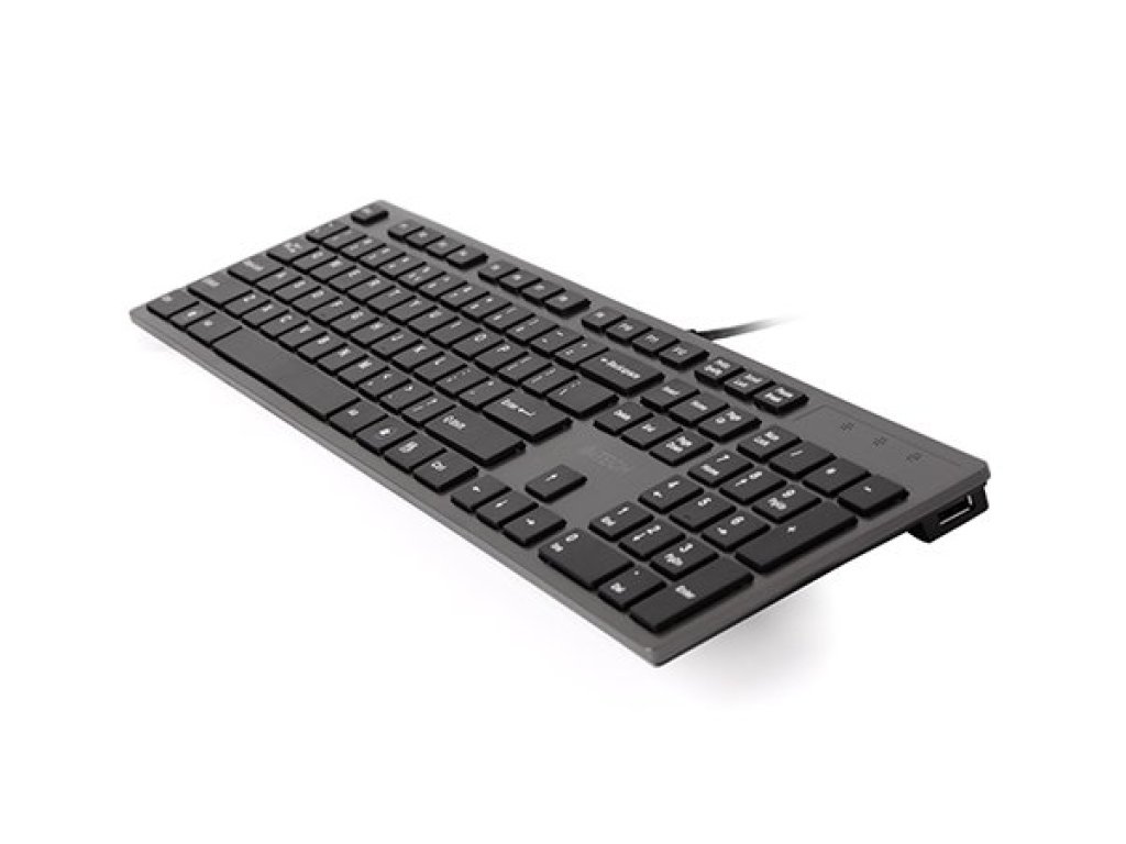 A4TECH klávesnice KV-300H - drátová, USB, černá, CZ/US (KV-300H)