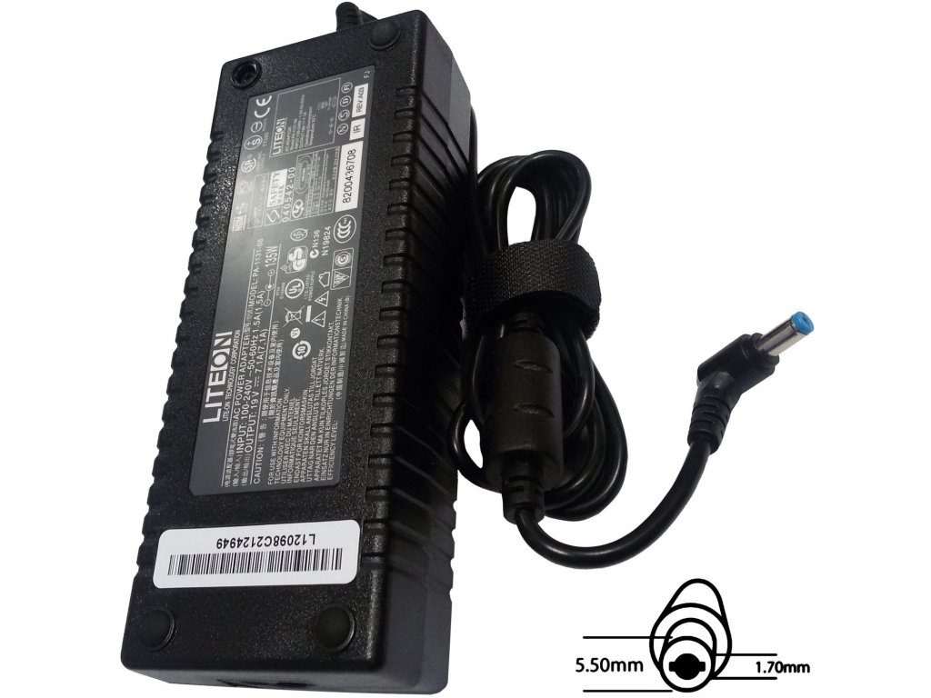 ACER adaptér 135W 19V AC 5.5x1.7 mm (77011164)