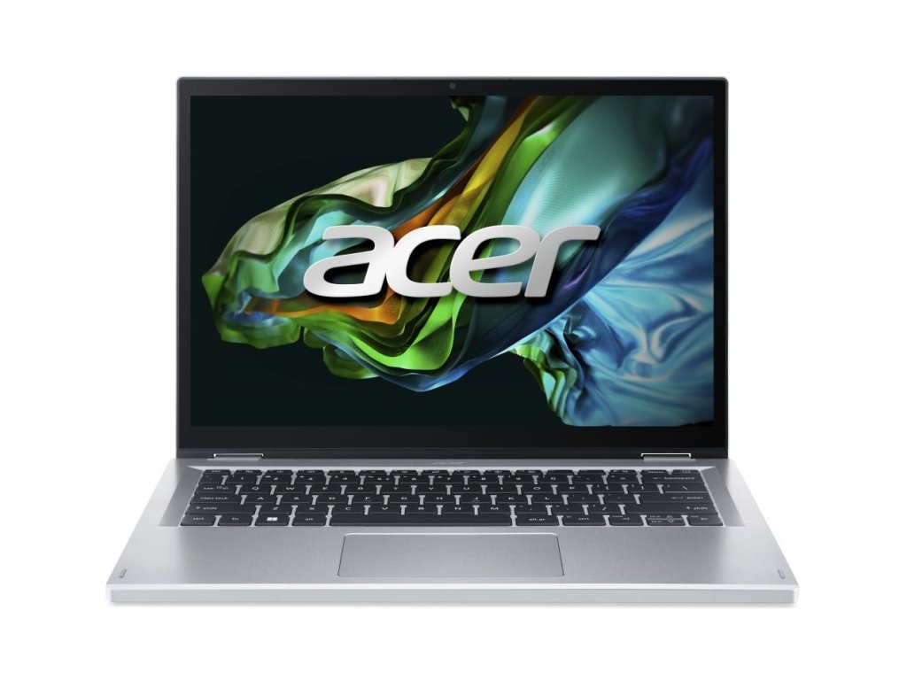 Acer Aspire 3 - 14", FHD, i3-N3050, Dotykový (Touchscreen), 8GB, 512GB SSD, UHD, Windows 11 Home, Stříbrná (NX.KENEC.001)